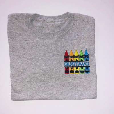 T-shirts embroidery